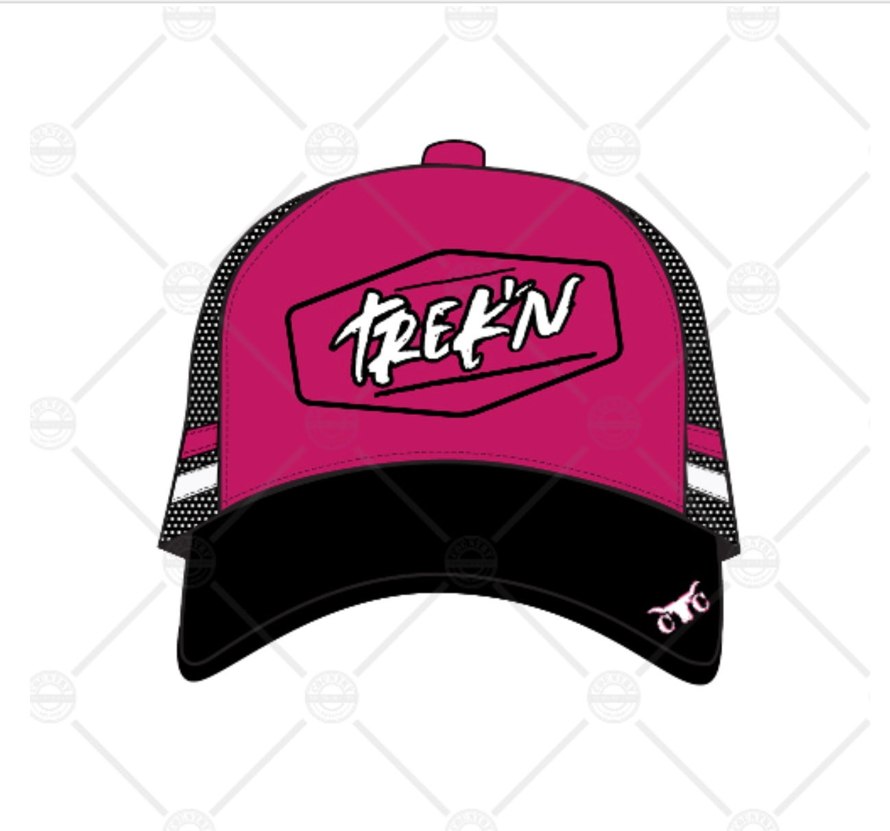 Trek’n Pink trucker hat